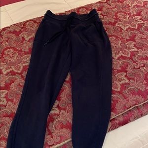 Black jogger sweatpants